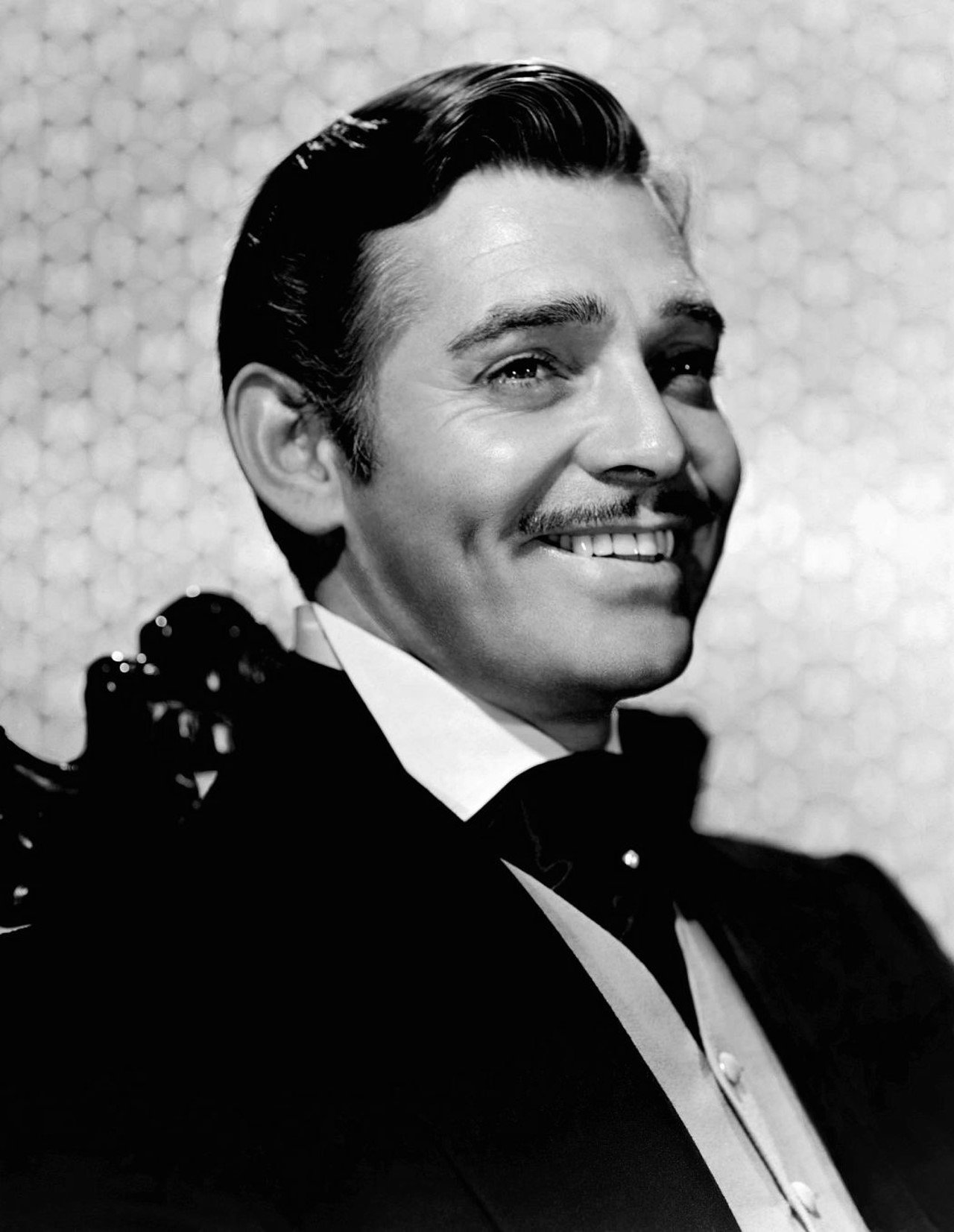 Young Clark Gable in a 1930s studio portrait
