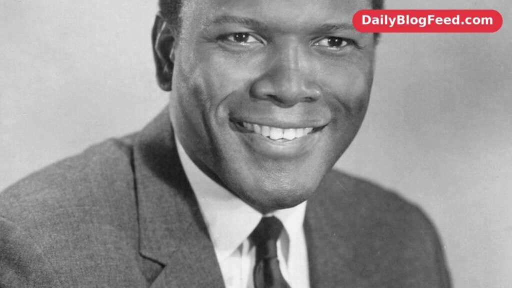 Sidney Poitier photographed in 1968