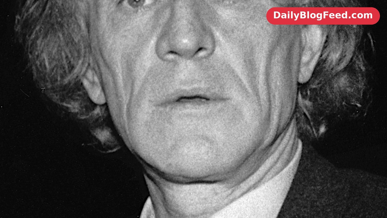 Richard Harris portrait in 1985