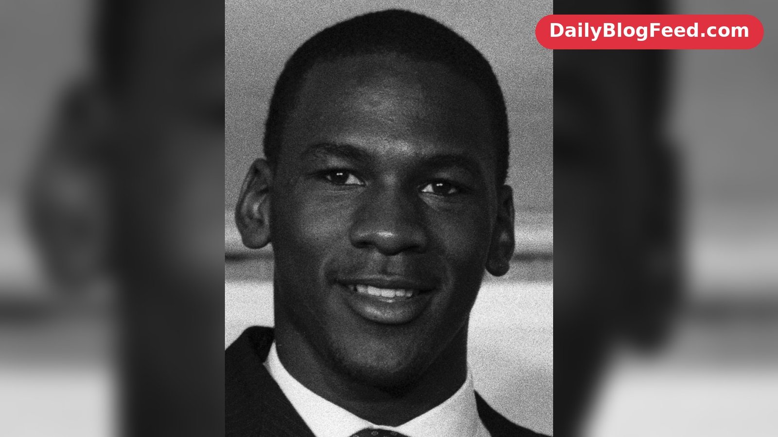 Michael Jordan in 1984 after signing with the Chicago Bulls