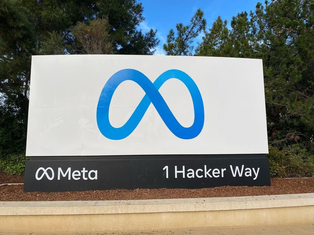 Meta headquarters exterior at Menlo Park, California