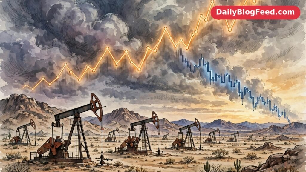 Oil Hits Five-Month High as Middle East Fighting Roils Markets; Tech Stocks Slide