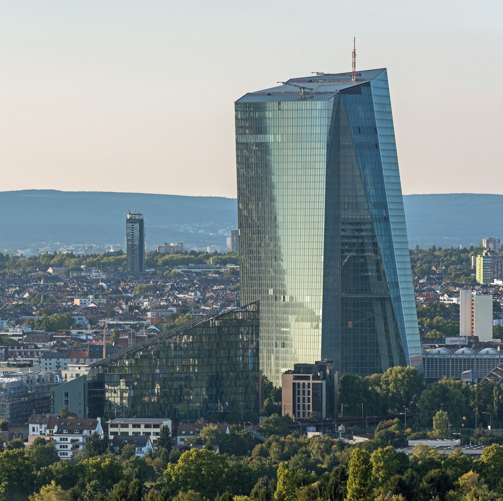 European Central Bank headquarters in Frankfurt