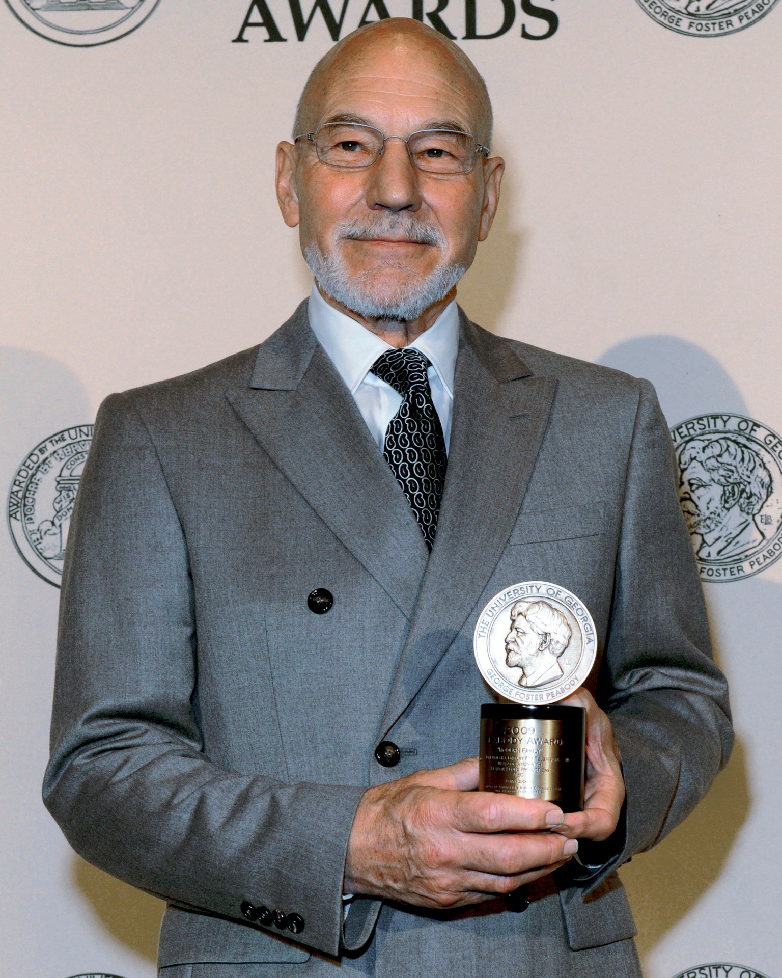 Patrick Stewart at the 2012 Peabody Awards