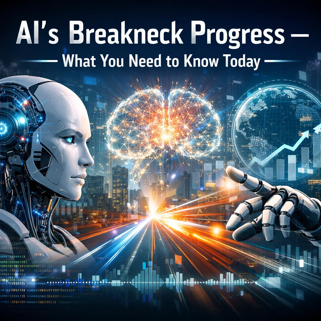 AI’s Breakneck Progress — What You Need to Know Today
